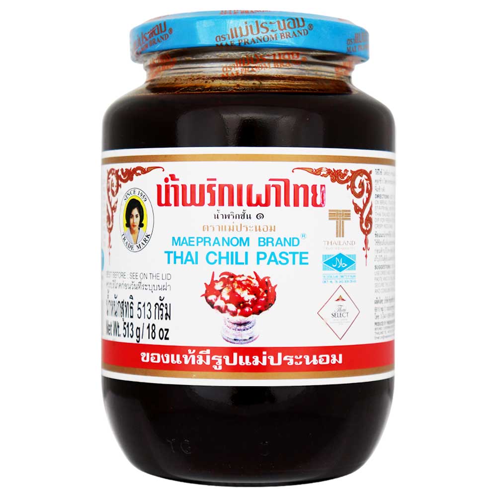Pasta de Chile Thai Maepranom 513 g - Global Gourmet Market